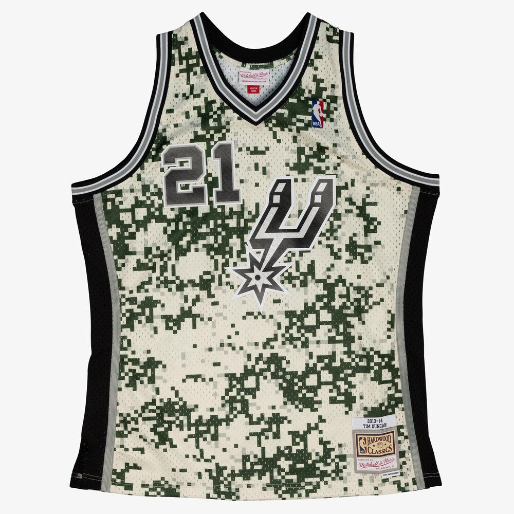 San Antonio Spurs Alternate Tim Duncan 2013 Mitchell & Ness Swingman Alternate Jersey product image