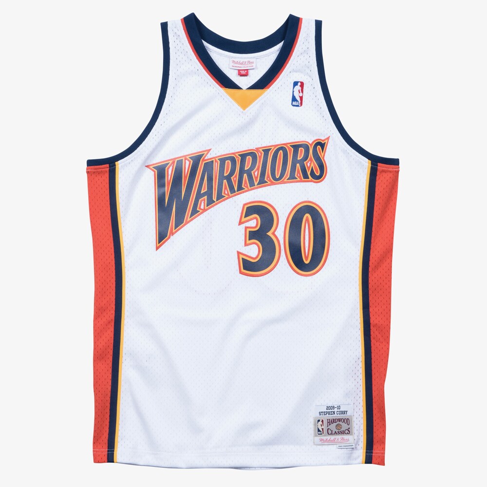 Golden State Warriors Home Steph Curry 2009-10 Mitchell & Ness Swingman Home Jersey product image