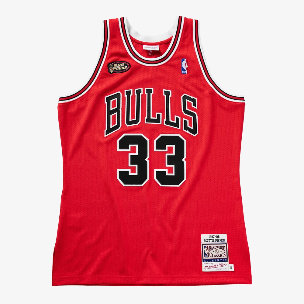 Chicago Bulls Road Finals Scottie Pippen 1997 Mitchell & Ness Jersey product image