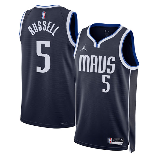 Dallas Mavericks D'angelo Russell Statement Edition Swingman Navy Jersey product image