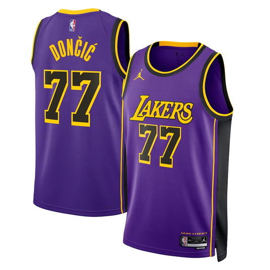 Los Angeles Lakers Luka Don?i? Statement Edition Swingman Purple Jersey product image