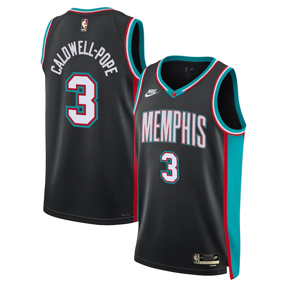 Memphis Grizzlies Kentavious Caldwell Classic Edition Black Jersey product image
