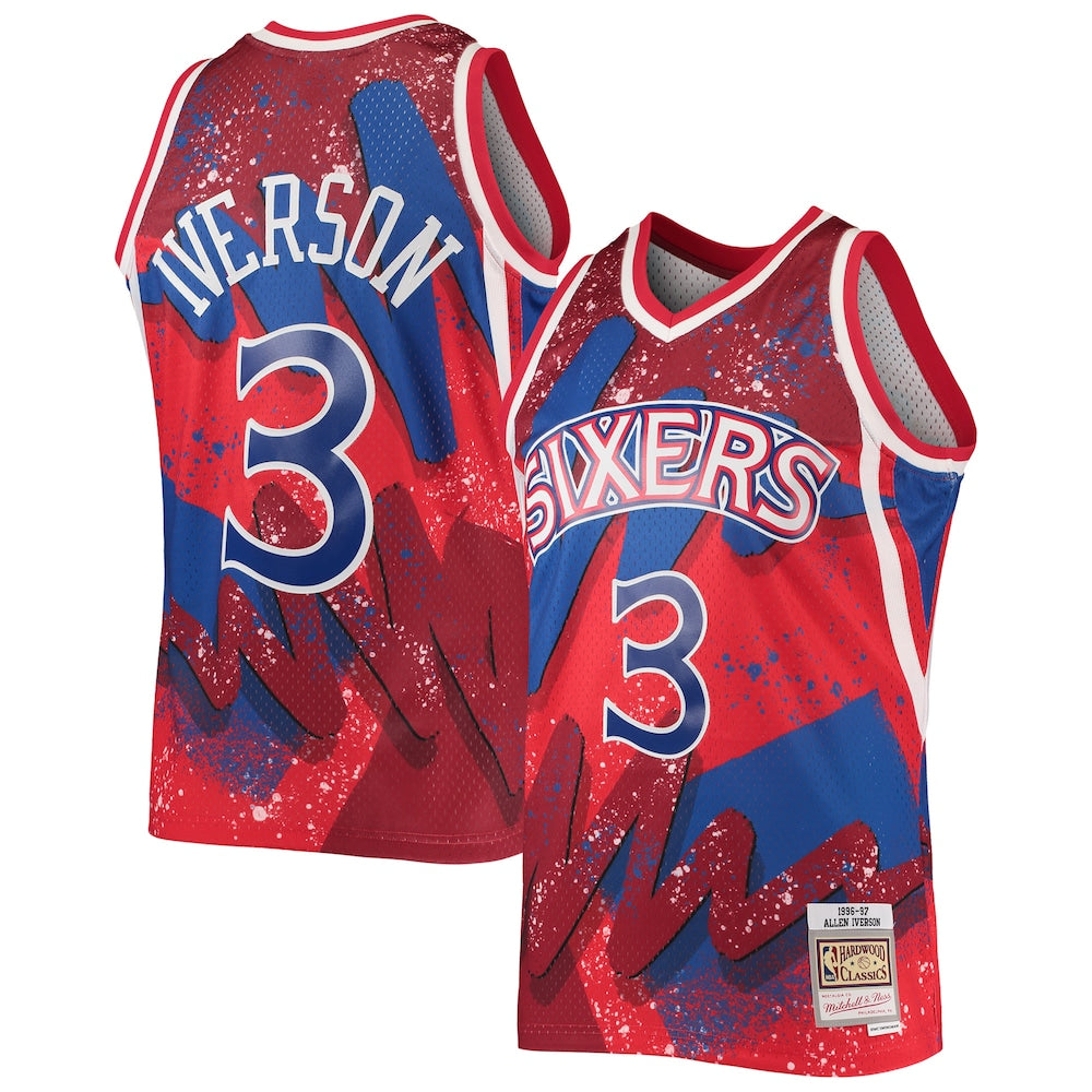 Philadelphia 76ers Mitchell & Ness Swingman Red Jersey product image