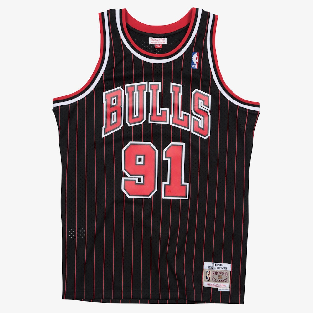 Chicago Bulls Alternate Dennis Rodman 1995-96 Mitchell & Ness Swingman Alternate Jersey product image