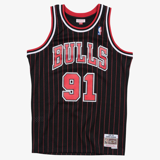 Chicago Bulls Alternate Dennis Rodman 1995-96 Mitchell & Ness Swingman Alternate Jersey product image