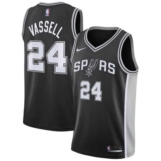 San Antonio Spurs Icon Jersey Devin Vassell retro stitched fan jersey RTJ12991 image 1