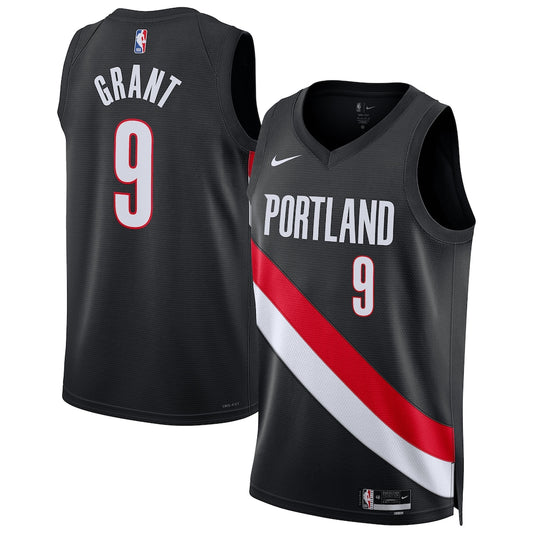 NBA Replica Icon Swingman Jersey Jerami Grant retro stitched fan jersey RTJ12981 image 1