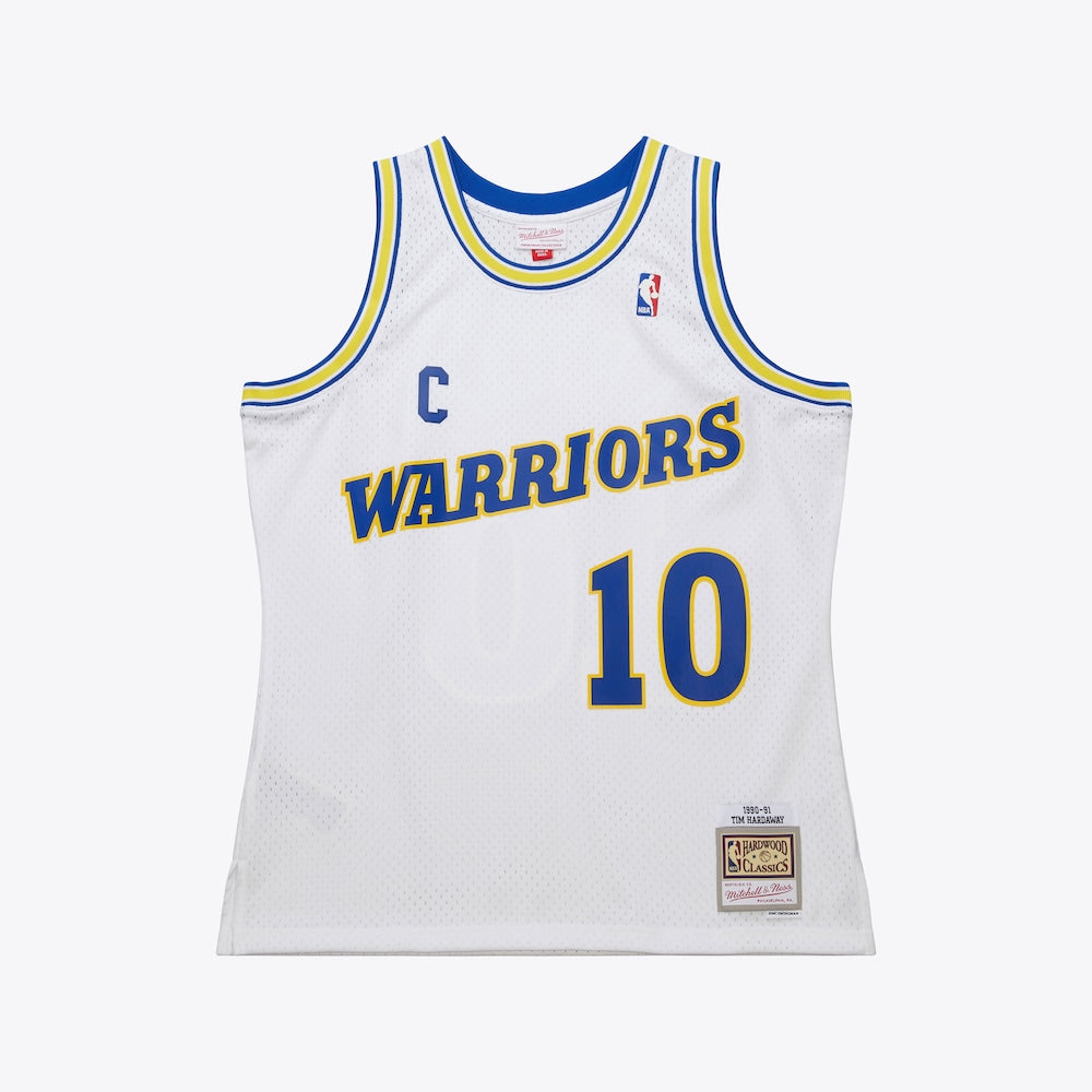 Golden State Warriors M&N Swingman Jersey 1990 Tim Hardaway retro stitched fan jersey RTJ12962 image 1