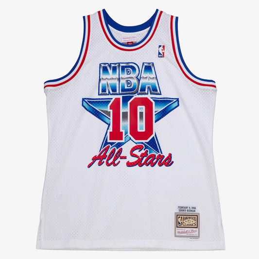 NBA All Star East M&N Swingman Jersey Dennis Rodman 1992 retro stitched fan jersey RTJ12978 image 1
