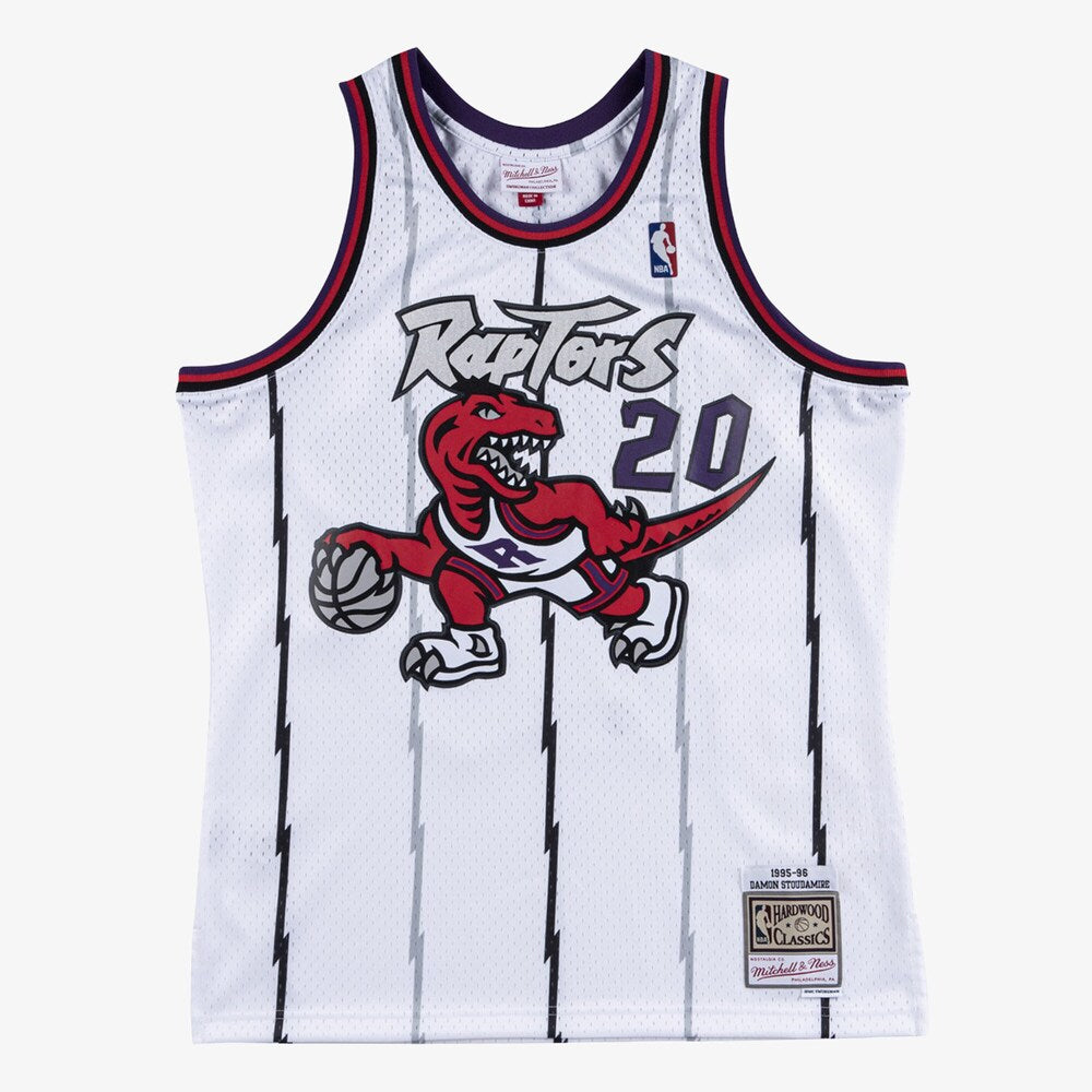 Toronto Raptors M&N Swingman Jersey Damon Stoudamire 1995 96 retro stitched fan jersey RTJ12976 image 1