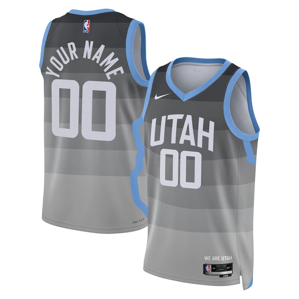 Utah Jazz 2025 26 City Edition Swingman Jersey Custom retro stitched fan jersey RTJ12911 image 1