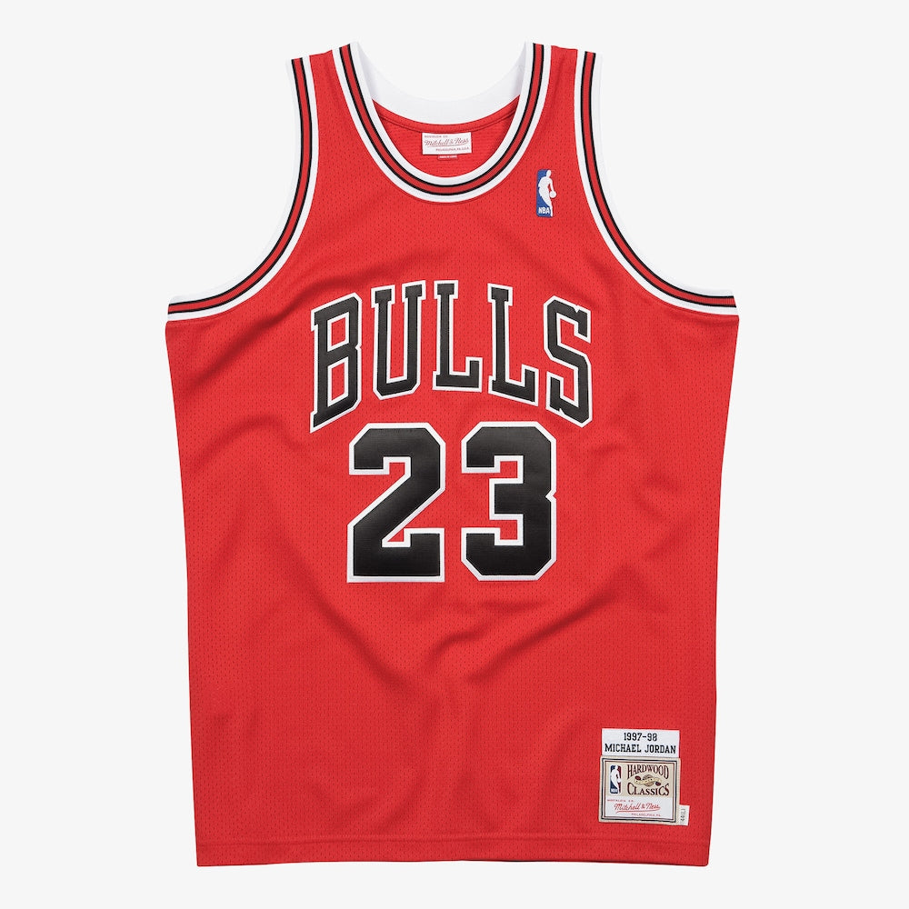 Chicago Bulls M&N Jersey Michael Jordan 1997 98 retro stitched fan jersey RTJ12902 image 1