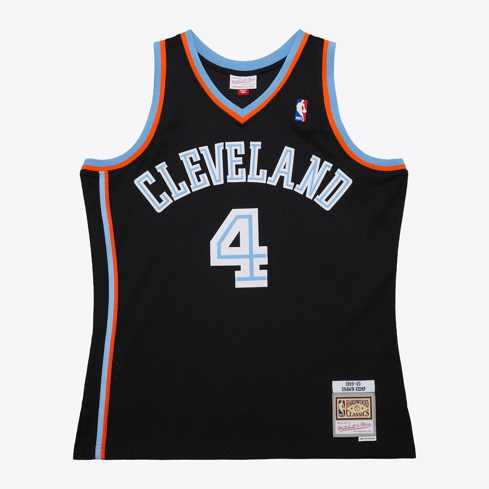 Cleveland Cavaliers M&N Swingman Jersey Shawn Kemp 1999 retro stitched fan jersey RTJ12882 image 1