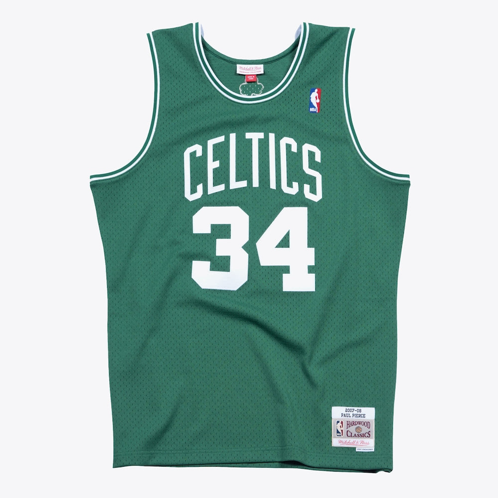 Boston Celtics M&N Swingman Jersey Road Paul Pierce 2007 08 retro stitched fan jersey RTJ12850 image 1