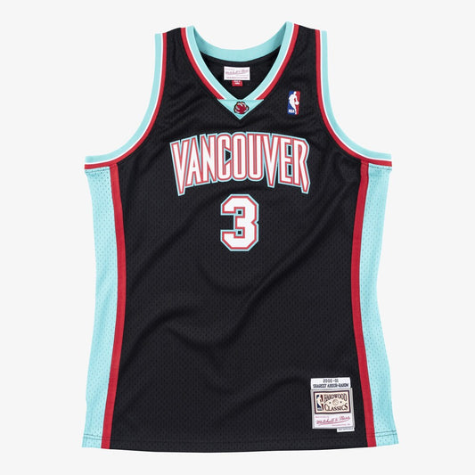 Vancouver Grizzlies M&N Swingman Jersey Shareef Adbur-Rahim 2000 RTJ Basketball 654