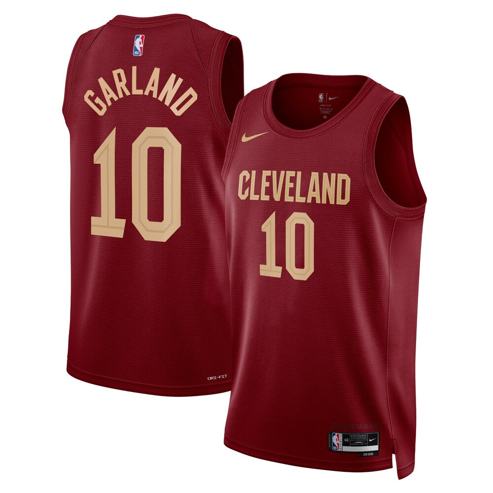 Cleveland Cavaliers Icon Edition Swingman Jersey Maroon Darius Garland retro stitched fan jersey RTJ12834 image 1