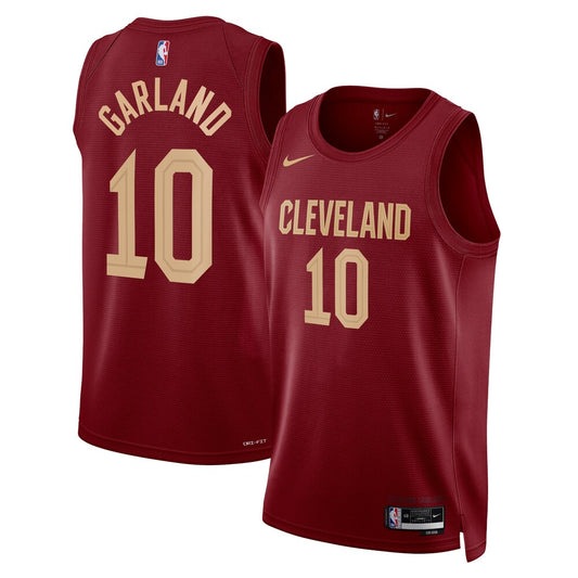 Cleveland Cavaliers Icon Edition Swingman Jersey Maroon Darius Garland retro stitched fan jersey RTJ12834 image 1