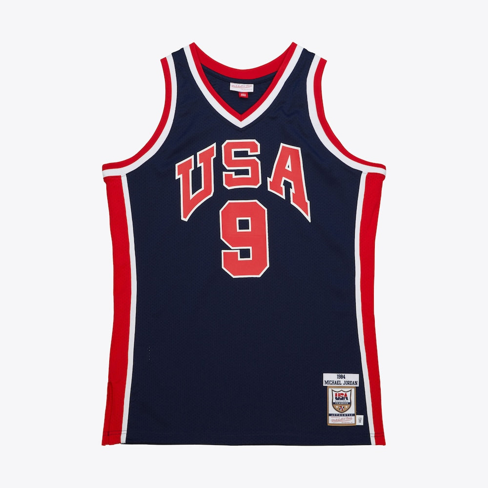 USA Basketball M&N Jersey Michael Jordan 1984 retro stitched fan jersey RTJ12830 image 1