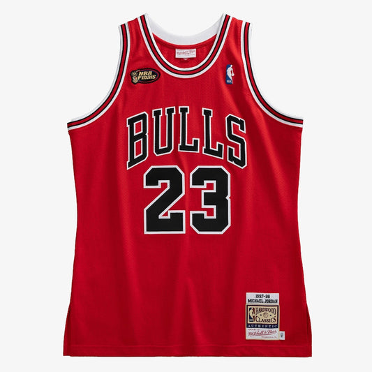 CHI M&N Jersey Road Finals Michael Jordan 1997-98 RTJ Basketball 671