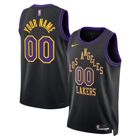 Los Angeles Lakers 2025 26 City Edition Swingman Jersey Custom retro stitched fan jersey RTJ12757 image 1