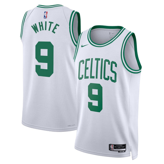 Boston Celtics Association Edition Swingman Jersey White Derrick White retro stitched fan jersey RTJ12743 image 1