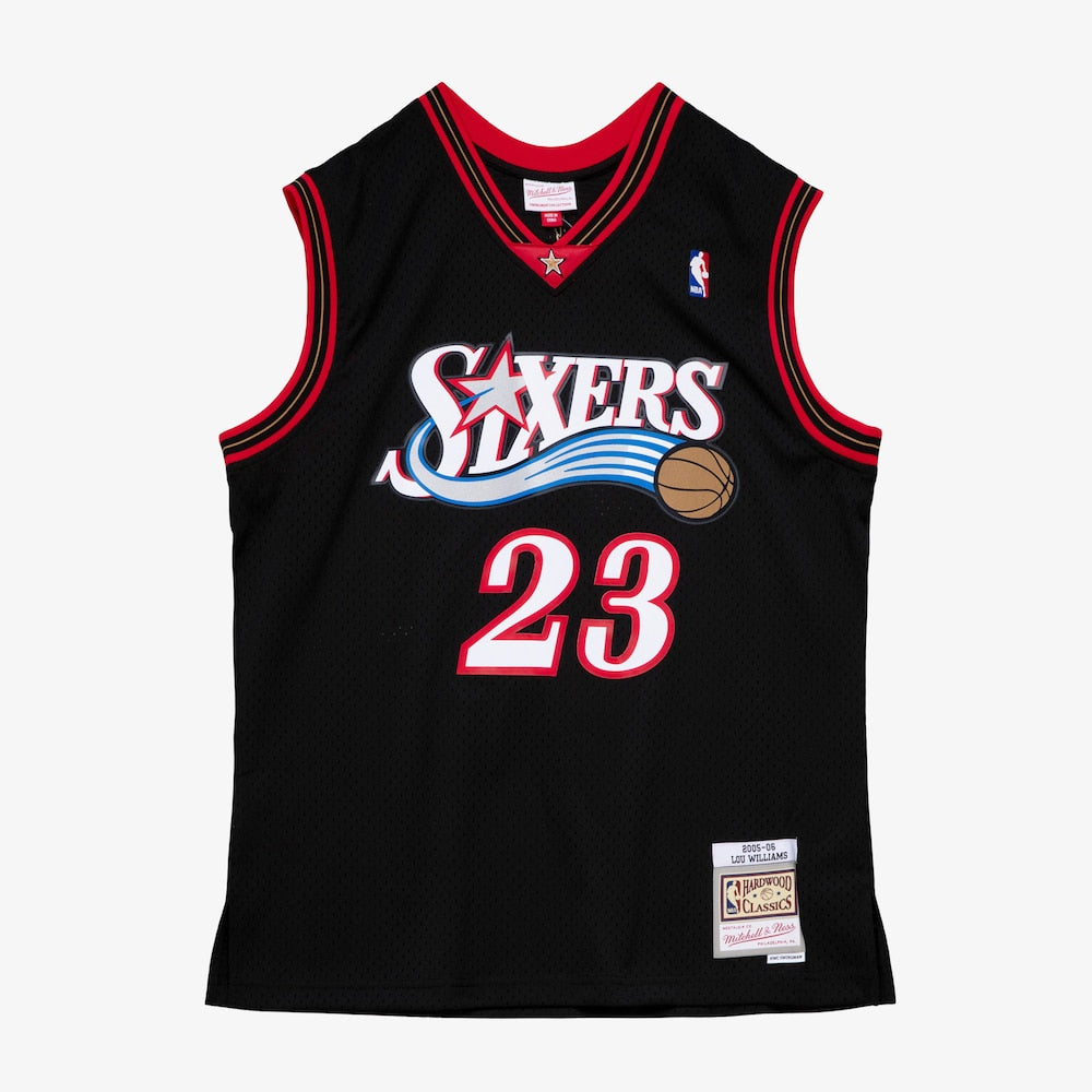 Philadelphia 76ers M&N Swingman Jersey Lou Williams 2005 06 retro stitched fan jersey RTJ12735 image 1