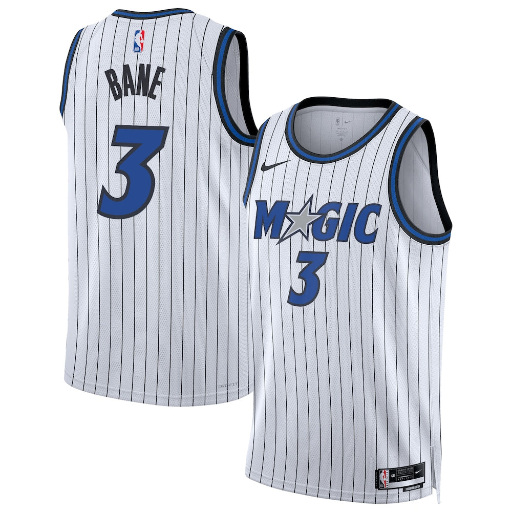 Orlando Magic Replica Association Edition Swingman Jersey White Desmond Bane retro stitched fan jersey RTJ12740 image 1