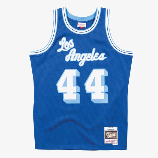 Los Angeles Lakers M&N Swingman Jersey Road Jerry West 1960 61 retro stitched fan jersey RTJ12734 image 1