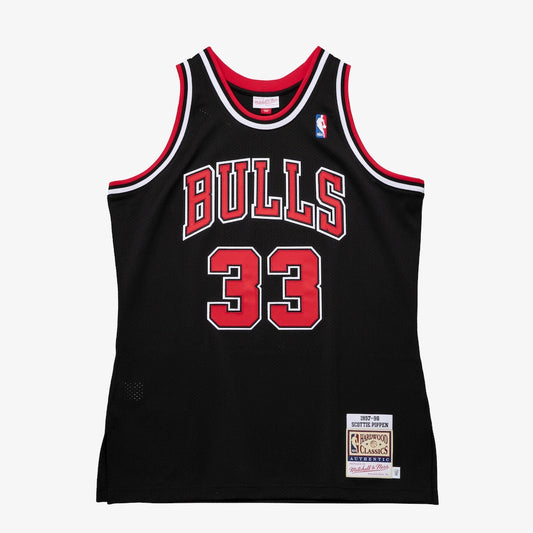 Chicago Bulls M&N Jersey Alternate Scottie Pippen 1997 retro stitched fan jersey RTJ12729 image 1