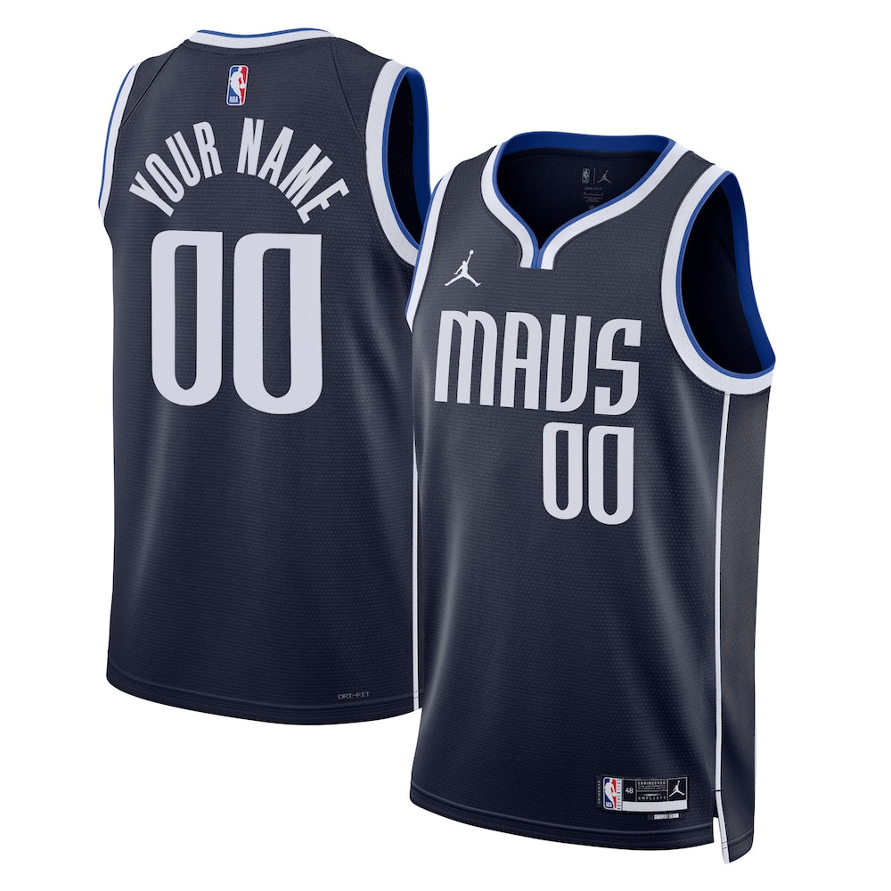 Dallas Mavericks Jordan Statement Swingman Jersey Custom retro stitched fan jersey RTJ12710 image 1