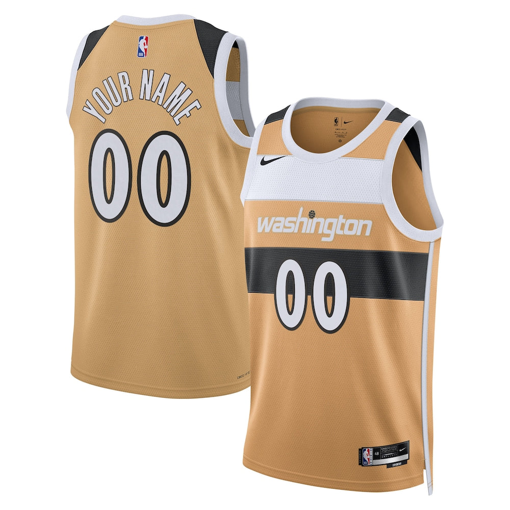 Washington Wizards 2025 26 City Edition Swingman Jersey Custom retro stitched fan jersey RTJ12693 image 1