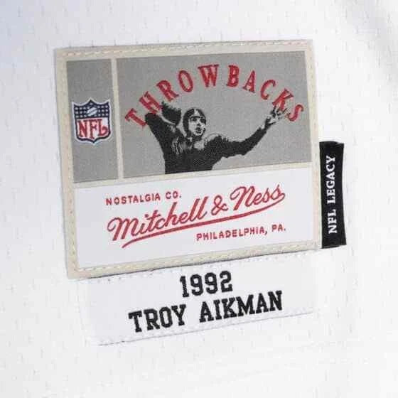 Dallas Cowboys Troy Aikman 1992 Throwback Football Jersey product image