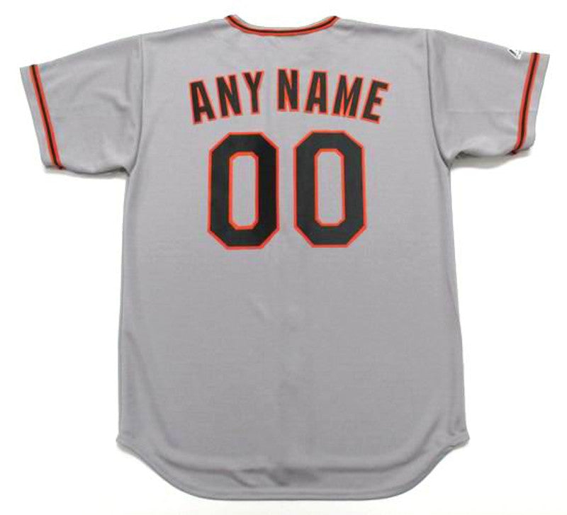 SFG SFG 1960s Throwback Away Custom Name Number Stitched Jersey, Vintage Baseball Jersey, Retro Sewn Jersey