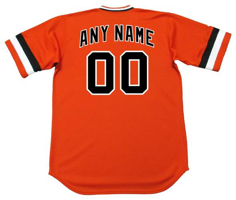 SFG SFG 1980s Cooperstown Alternate Custom Name Number Stitched Jersey, Vintage Baseball Jersey, Retro Sewn Jersey