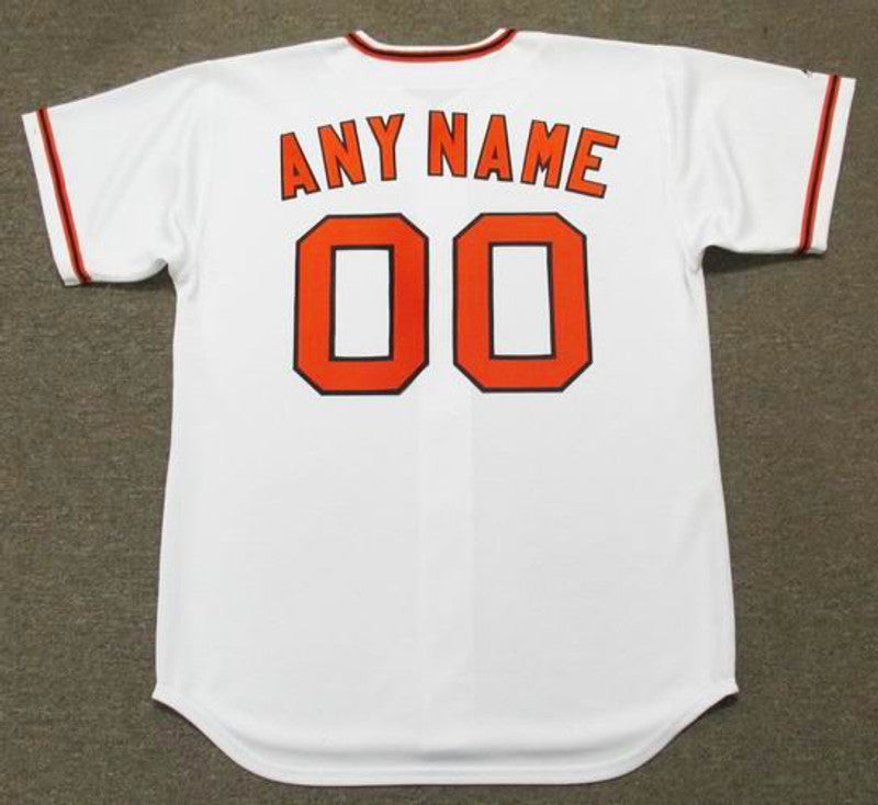 SFG SFG 1970s Cooperstown Home Custom Name Number Stitched Jersey, Vintage Baseball Jersey, Retro Sewn Jersey