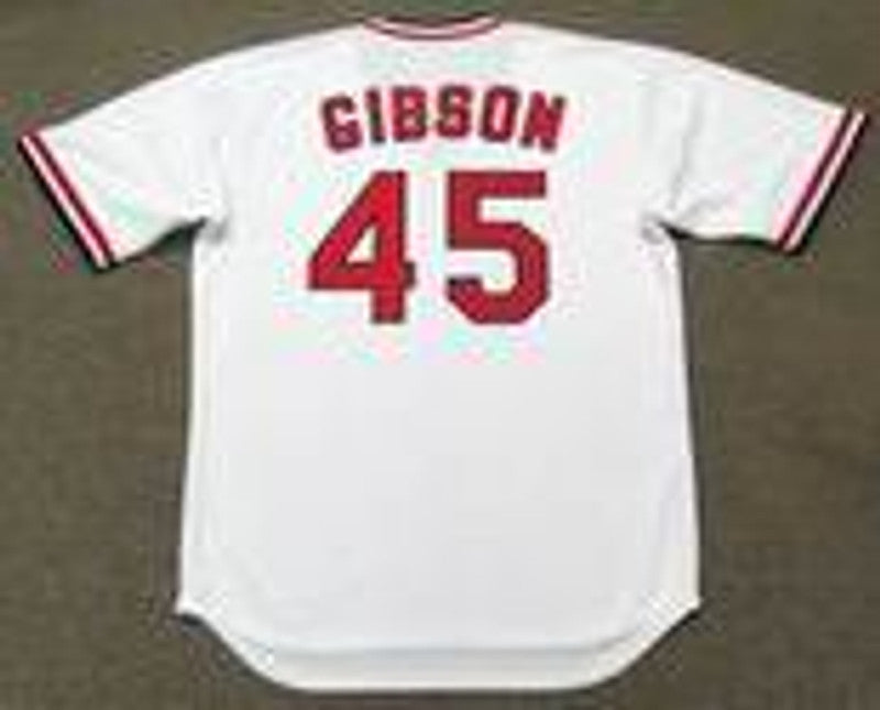 Bob Gibson St. Louis Cardinals 1974 Baseball jersey retro stitched fan gear RTJ01719