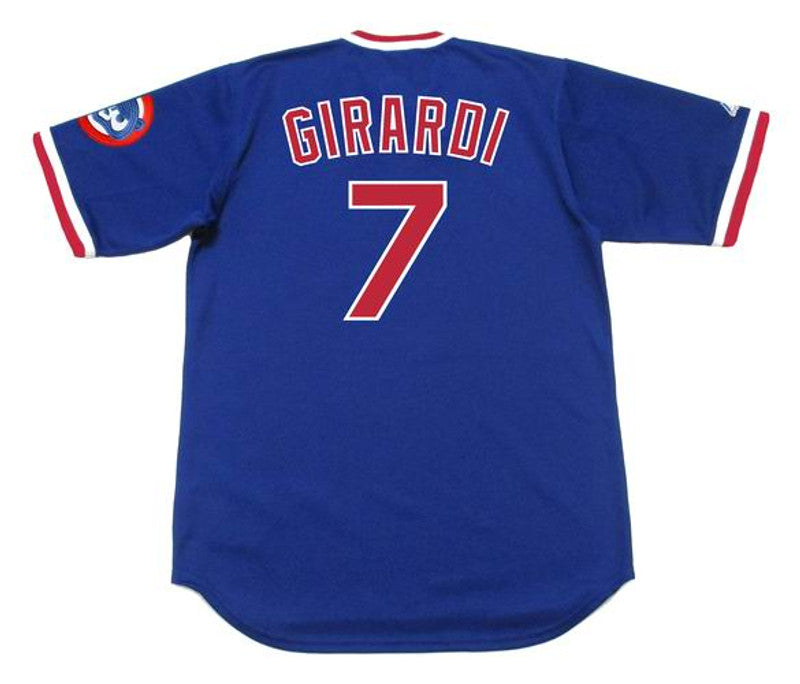 Joe Girardi Chicago Cubs 1989 Baseball jersey retro stitched fan gear RTJ00487