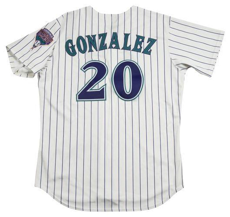 Luis Gonzalez Arizona Diamondbacks 2001 Baseball jersey retro stitched fan gear RTJ00081