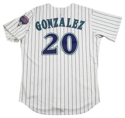 Luis Gonzalez Arizona Diamondbacks 2001 Baseball jersey retro stitched fan gear RTJ00081