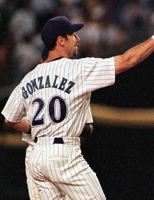 Luis Gonzalez Arizona Diamondbacks 2001 Baseball jersey retro stitched fan gear RTJ00081