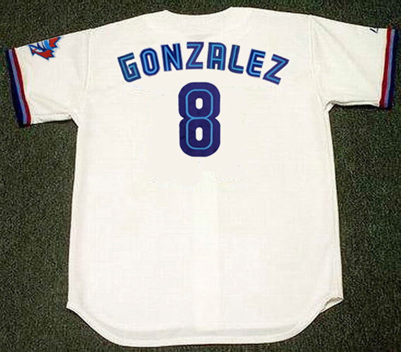 Alex Gonzalez Toronto Blue Jays 1997 Baseball jersey retro stitched fan gear RTJ01940