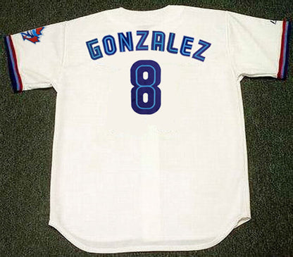 Alex Gonzalez Toronto Blue Jays 1997 Baseball jersey retro stitched fan gear RTJ01940