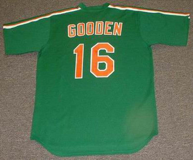 DG NYM 1985 Cooperstown Throwback St. Pattys Day Baseball Stitched Jersey, Vintage Baseball Jersey, Retro Sewn Jersey