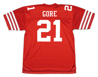 San Francisco 49ers Frank Gore 2005 Home Throwback Football Jersey product image