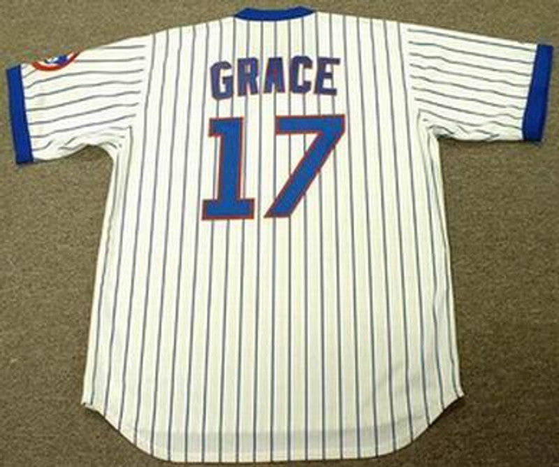 Mark Grace Chicago Cubs 1989 Baseball jersey retro stitched fan gear RTJ00036