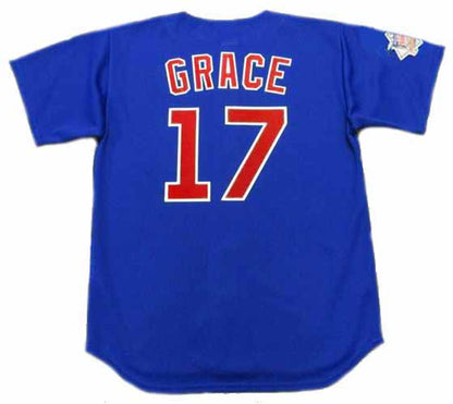 Mark Grace Chicago Cubs 1998 Baseball jersey retro stitched fan gear RTJ00032