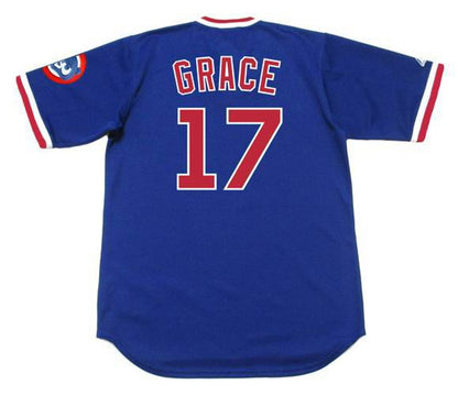 Mark Grace Chicago Cubs 1989 Baseball jersey retro stitched fan gear RTJ00037