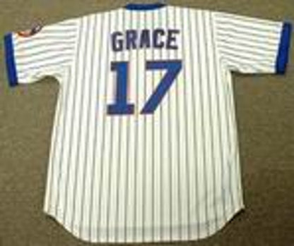 Mark Grace Chicago Cubs 1989 Baseball jersey retro stitched fan gear RTJ00036