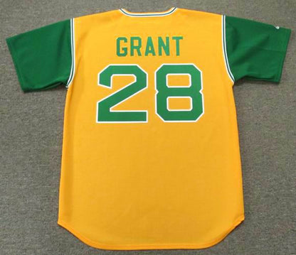 Jim Mudcat Grant Oakland Athletics 1969 Baseball jersey retro stitched fan gear RTJ00586