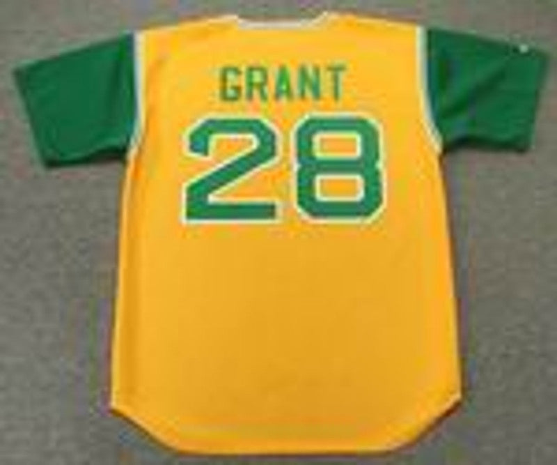 Jim Mudcat Grant Oakland Athletics 1969 Baseball jersey retro stitched fan gear RTJ00586